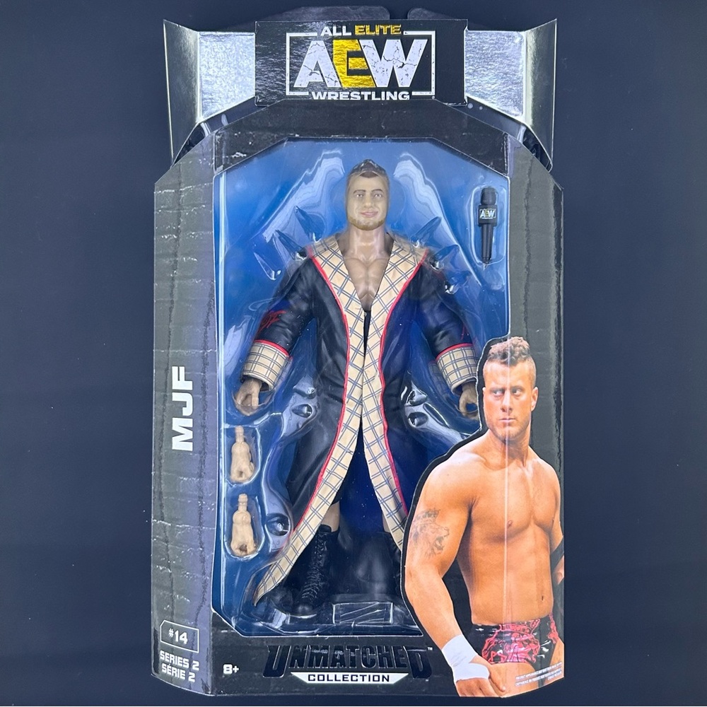 Jazwares AEW Unmatched Series 2 MJF All Elite Wrestling Action Figure 2022 #14
